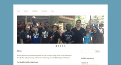 Desktop Screenshot of buildingexperiences.org